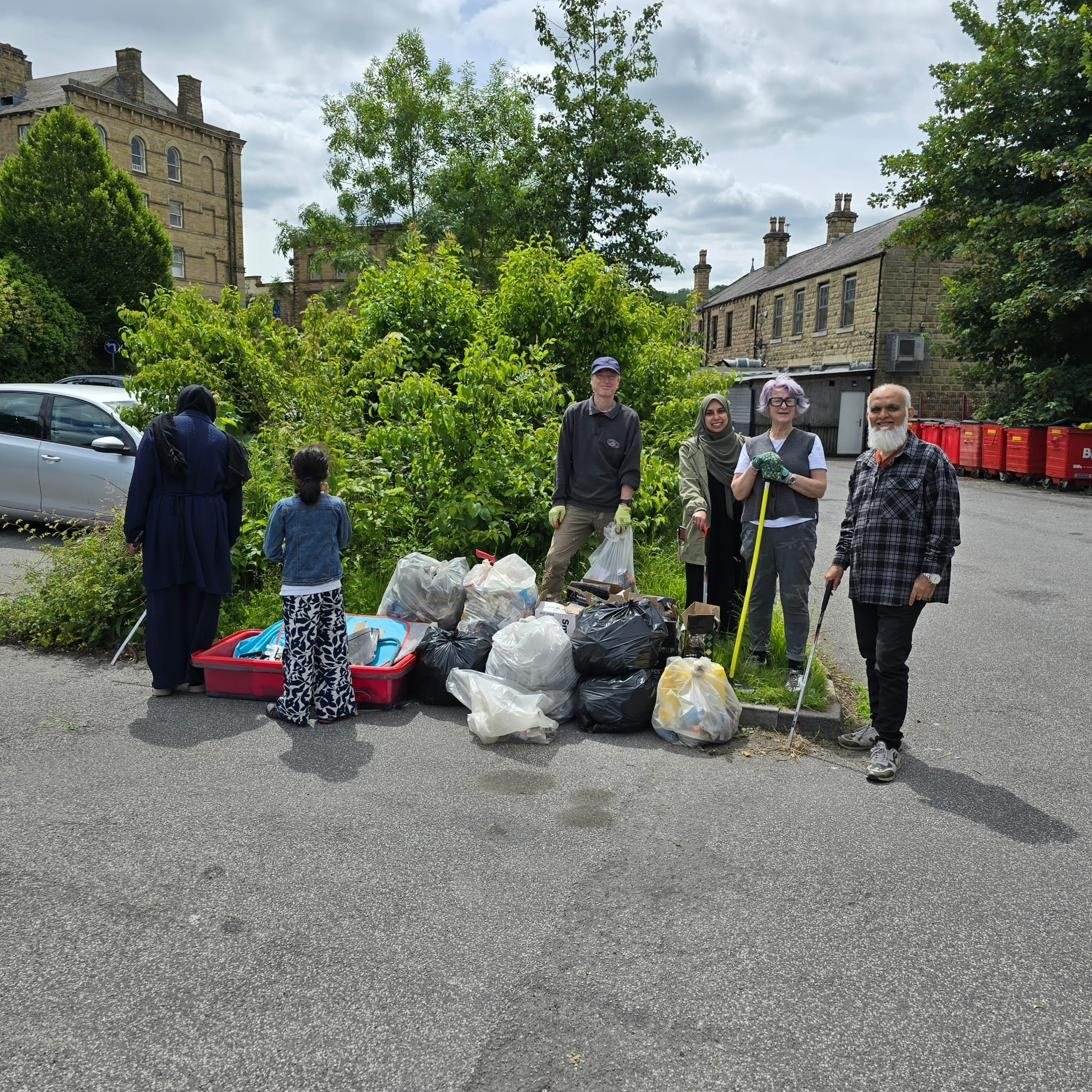 A community litter pick in Batley East
